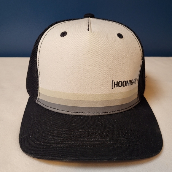 Hoonigan‎ Horizon Trucker Hat Black White - Picture 7 of 8